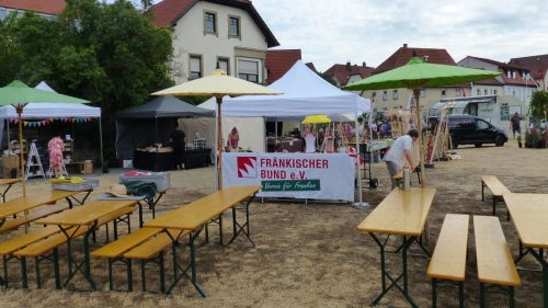 Infostand Fränkischer Bund