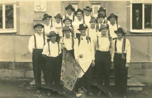 blinde Kirchweih ca. 1955 Männer